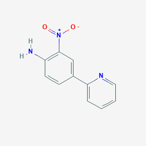 2-Nitro-4-(pyridin-2-yl)aniline - 