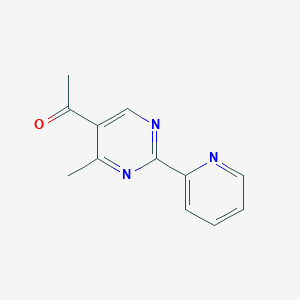 1-(4-Methyl-2-(pyridin-2-yl)pyrimidin-5-yl)ethanone - 