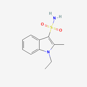 1-ethyl-2-methyl-1H-indole-3-sulfonamide - 
