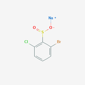 Sodium 2-bromo-6-chlorobenzene-1-sulfinate - 