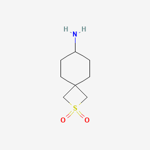 7-Amino-2lambda6-thiaspiro[3.5]nonane-2,2-dione - 