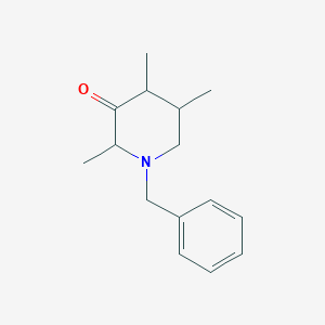 1-Benzyl-2,4,5-trimethylpiperidin-3-one - 