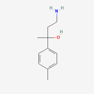 4-Amino-2-(4-methylphenyl)butan-2-ol - 
