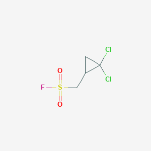(2,2-Dichlorocyclopropyl)methanesulfonyl fluoride - 