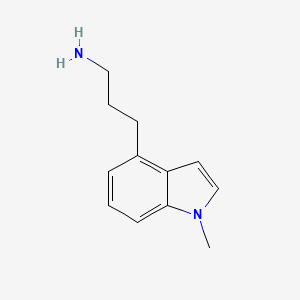 3-(1-Methyl-1H-indol-4-yl)propan-1-amine - 