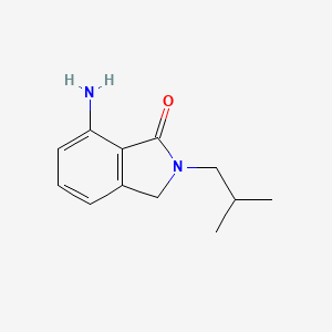 7-Amino-2-(2-methylpropyl)-2,3-dihydro-1H-isoindol-1-one - 