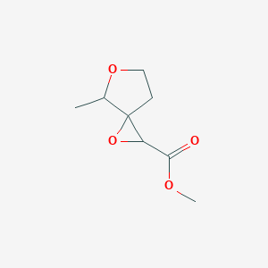 Methyl 4-methyl-1,5-dioxaspiro[2.4]heptane-2-carboxylate - 