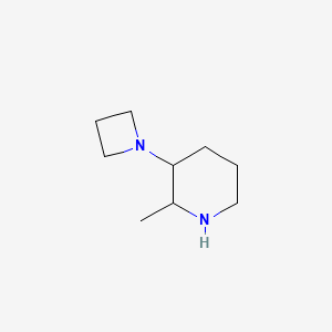3-(Azetidin-1-yl)-2-methylpiperidine - 