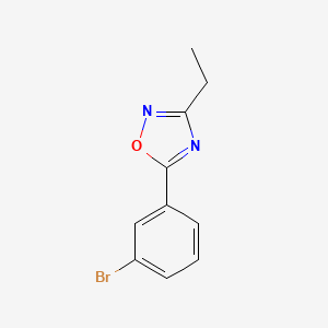 5-(3-Bromophenyl)-3-ethyl-1,2,4-oxadiazole - 1315365-44-6