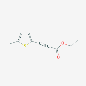 Ethyl 3-(5-methylthiophen-2-yl)prop-2-ynoate - 