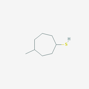 4-Methylcycloheptane-1-thiol - 