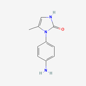 1-(4-Aminophenyl)-5-methyl-2,3-dihydro-1H-imidazol-2-one - 