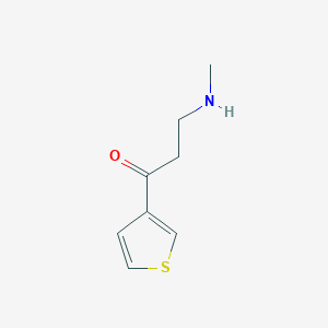 3-(Methylamino)-1-(thiophen-3-yl)propan-1-one - 