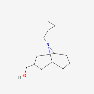 [9-(Cyclopropylmethyl)-9-azabicyclo[3.3.1]nonan-3-yl]methanol - 