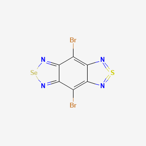 4,8-Dibromo[1,2,5]selenadiazolo[3,4-f]benzo[c][1,2,5]thiadiazole - 