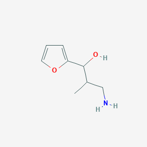 3-Amino-1-(furan-2-yl)-2-methylpropan-1-ol - 