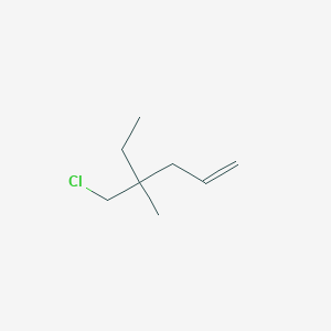 4-(Chloromethyl)-4-methylhex-1-ene - 