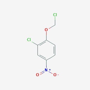 2-Chloro-1-(chloromethoxy)-4-nitrobenzene - 