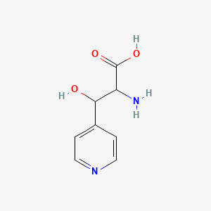 2-Amino-3-hydroxy-3-(pyridin-4-yl)propanoic acid - 