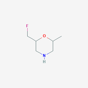 2-(Fluoromethyl)-6-methylmorpholine - 