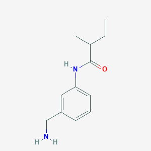 N-[3-(Aminomethyl)phenyl]-2-methylbutanamide - 