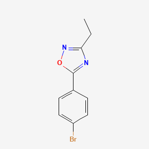 5-(4-Bromophenyl)-3-ethyl-1,2,4-oxadiazole - 