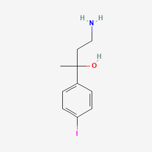 4-Amino-2-(4-iodophenyl)butan-2-ol - 