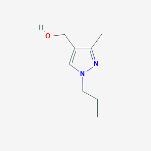 (3-Methyl-1-propyl-1H-pyrazol-4-YL)methanol - 