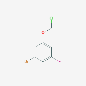 1-Bromo-3-(chloromethoxy)-5-fluorobenzene - 