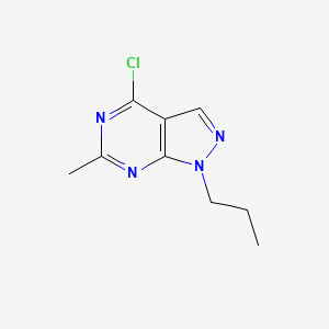 4-chloro-6-methyl-1-propyl-1H-pyrazolo[3,4-d]pyrimidine - 