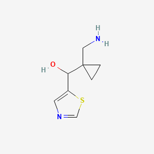 [1-(Aminomethyl)cyclopropyl](1,3-thiazol-5-yl)methanol - 