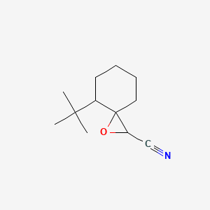 4-tert-Butyl-1-oxaspiro[2.5]octane-2-carbonitrile - 