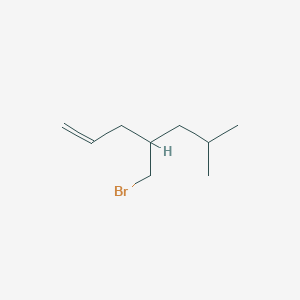 4-(Bromomethyl)-6-methylhept-1-ene - 