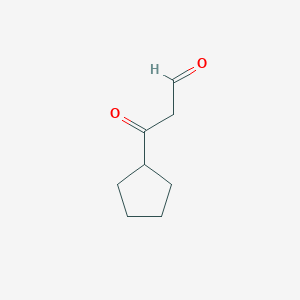 3-Cyclopentyl-3-oxopropanal - 