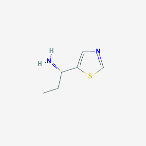 (1S)-1-(1,3-Thiazol-5-YL)propan-1-amine - 