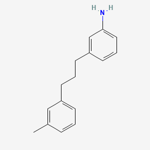 3-[3-(3-Methylphenyl)propyl]aniline - 
