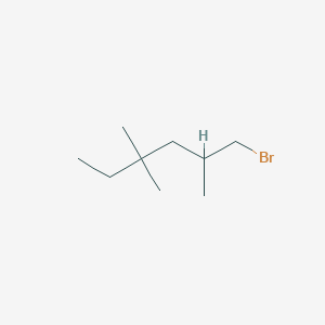 1-Bromo-2,4,4-trimethylhexane - 