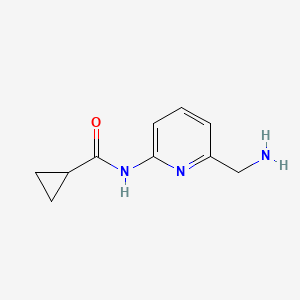 N-[6-(Aminomethyl)pyridin-2-YL]cyclopropanecarboxamide - 