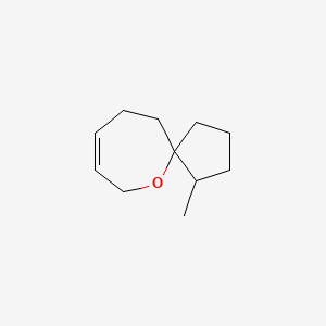 1-Methyl-6-oxaspiro[4.6]undec-8-ene - 