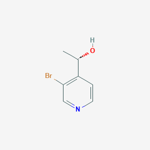 (1S)-1-(3-Bromopyridin-4-yl)ethan-1-ol - 