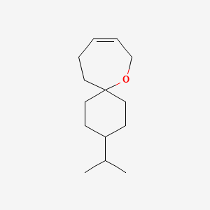 3-(Propan-2-yl)-7-oxaspiro[5.6]dodec-9-ene - 