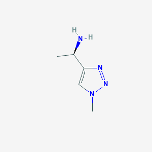 (1R)-1-(1-Methyl-1H-1,2,3-triazol-4-yl)ethan-1-amine - 