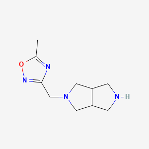 5-Methyl-3-{octahydropyrrolo[3,4-c]pyrrol-2-ylmethyl}-1,2,4-oxadiazole - 1311569-59-1