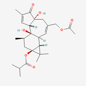 12-Deoxyphorbol-13-isobutyrate-20-acetate - 25090-71-5