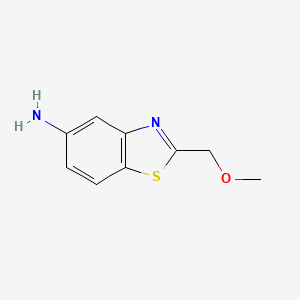 2-(Methoxymethyl)-1,3-benzothiazol-5-amine - 