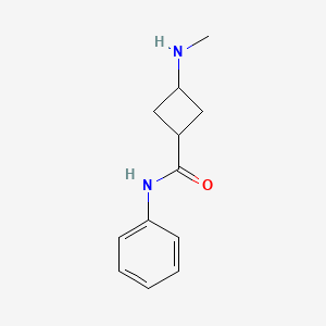 (1S,3s)-3-(methylamino)-N-phenylcyclobutane-1-carboxamide - 