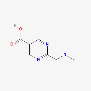 2-[(Dimethylamino)methyl]pyrimidine-5-carboxylic acid - 