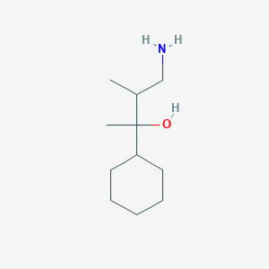 4-Amino-2-cyclohexyl-3-methylbutan-2-ol - 