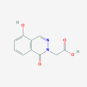 2-(5-Hydroxy-1-oxo-1,2-dihydrophthalazin-2-yl)acetic acid - 