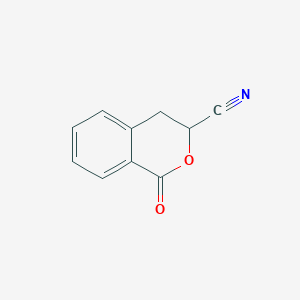 1-Oxo-3,4-dihydro-1H-2-benzopyran-3-carbonitrile - 